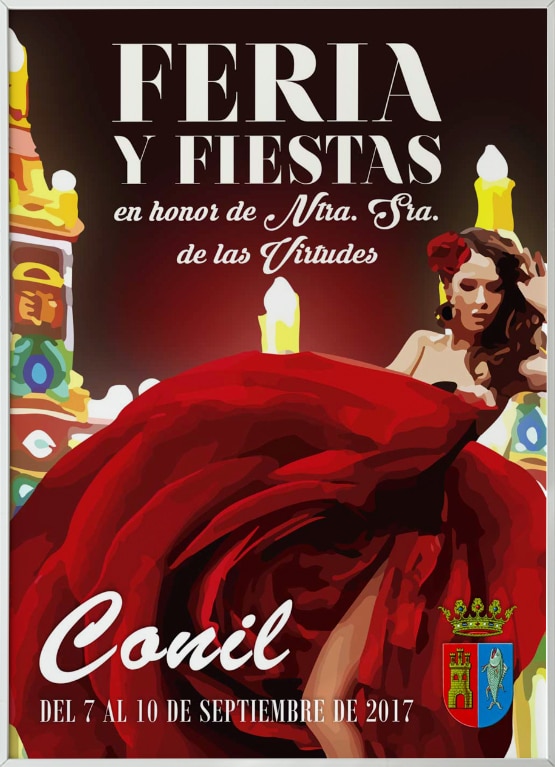Poster - Feria Conil de la Frontera | Cube4